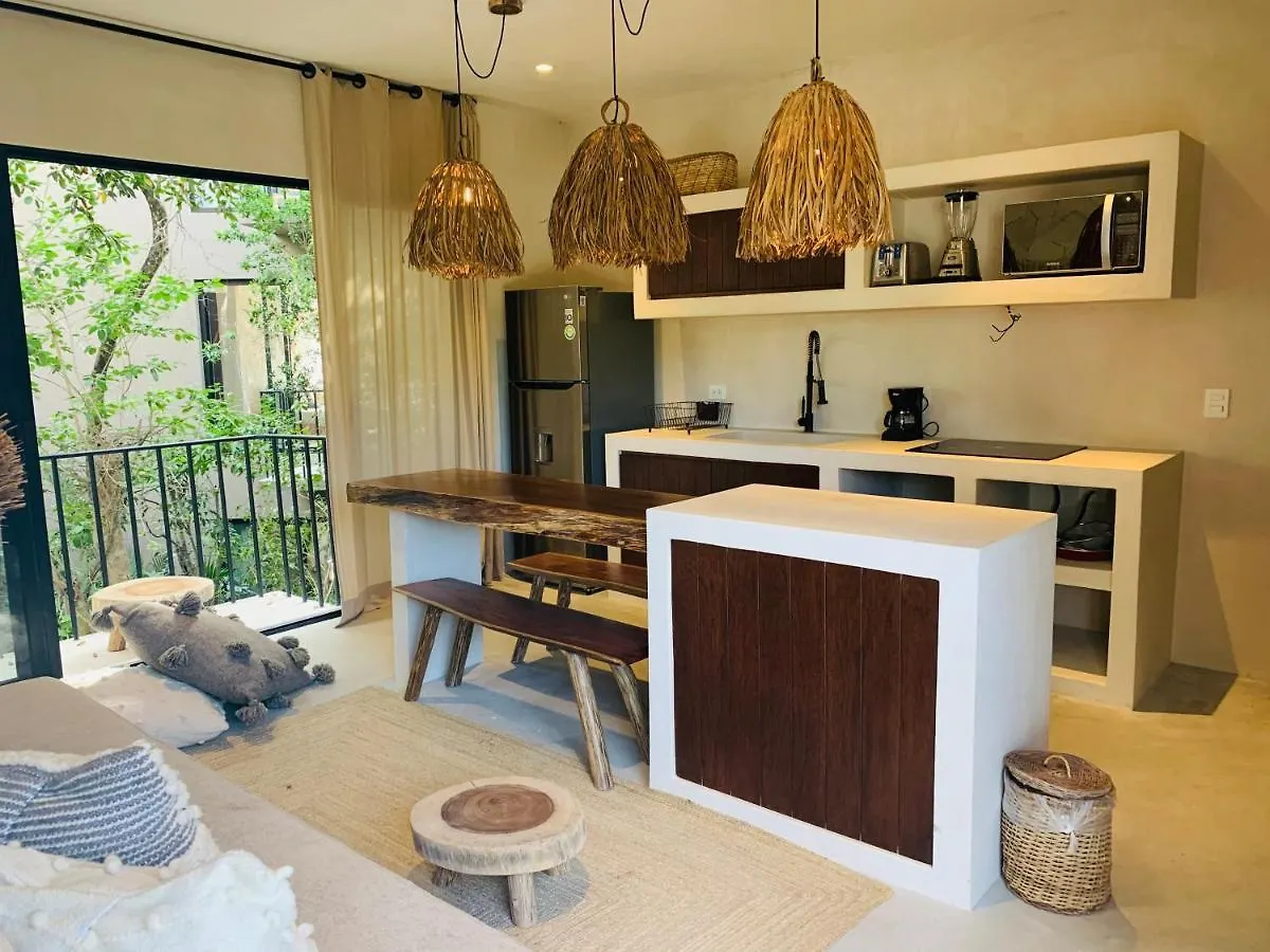 Vida Boho Apart 10 With Special Fee To Access Hotel Bardo Tulum