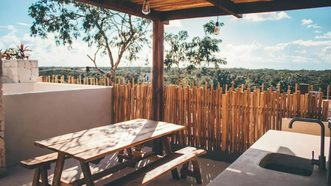 Vida Boho Apart 10 With Special Fee To Access Hotel Bardo Tulum Apartment