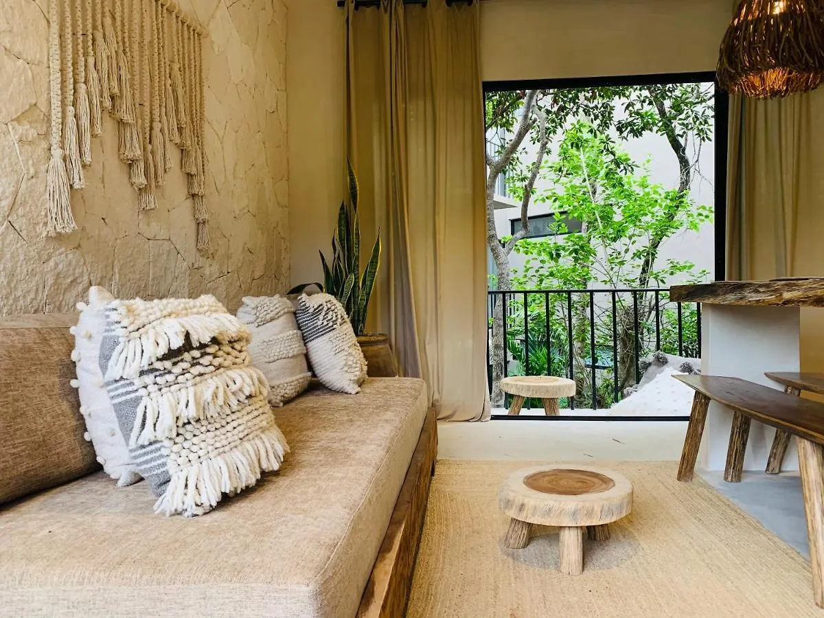 Apartment Vida Boho Apart 10 With Special Fee To Access Hotel Bardo Tulum Mexico