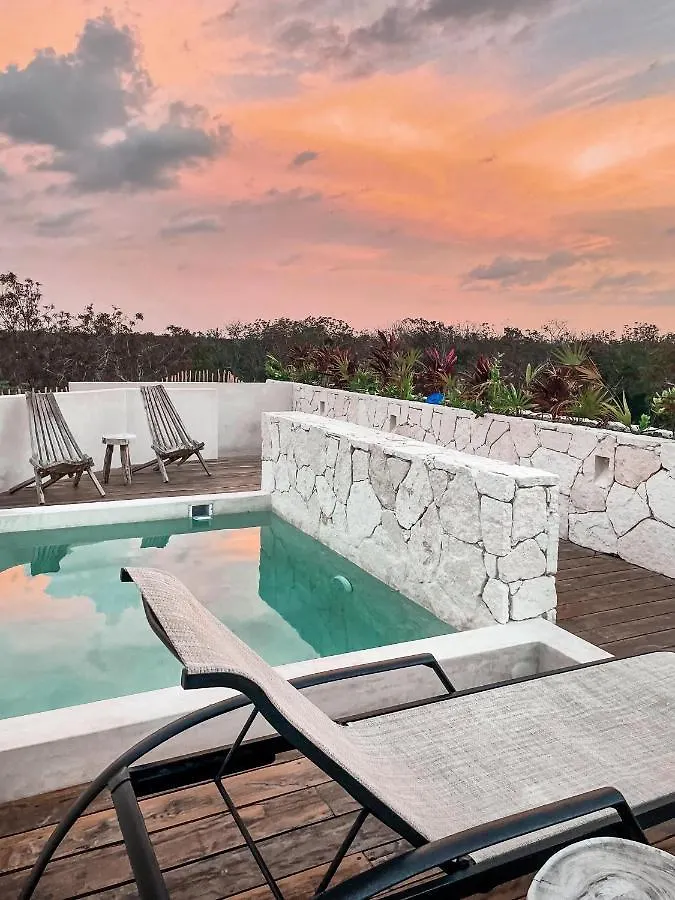 Vida Boho Apart 10 With Special Fee To Access Hotel Bardo Tulum Apartment