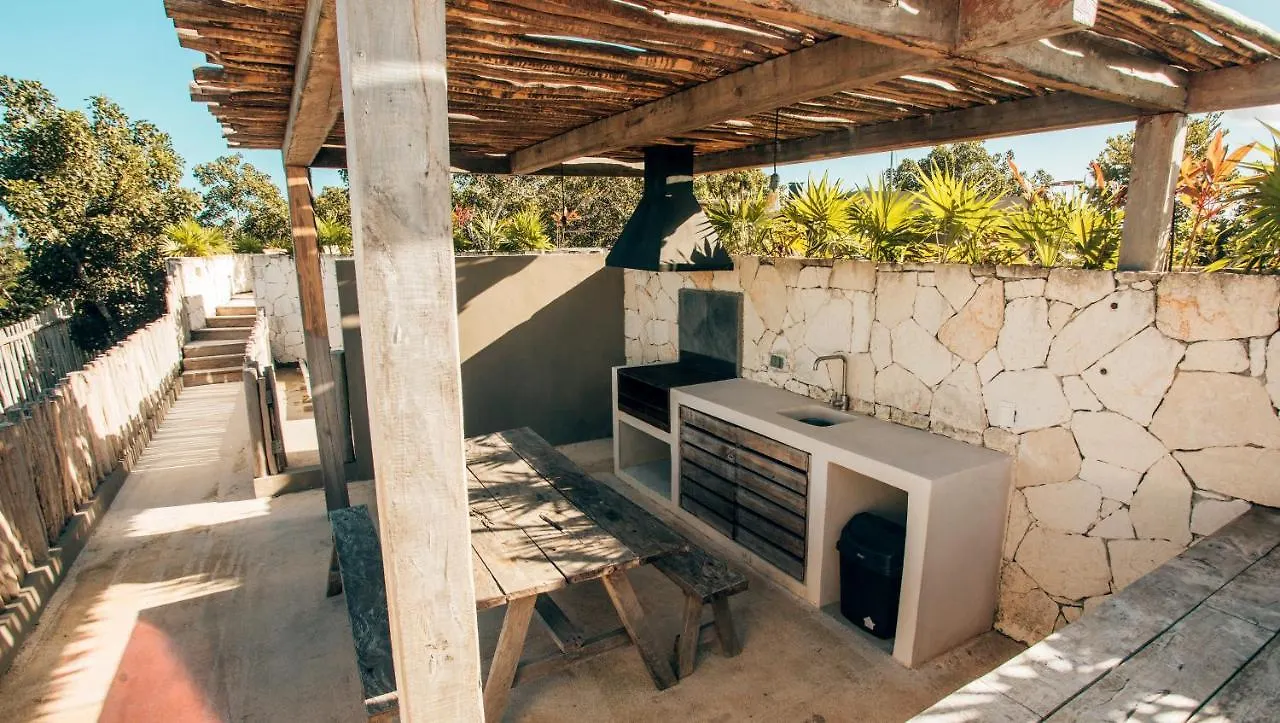 Vida Boho Apart 10 With Special Fee To Access Hotel Bardo Tulum Apartment